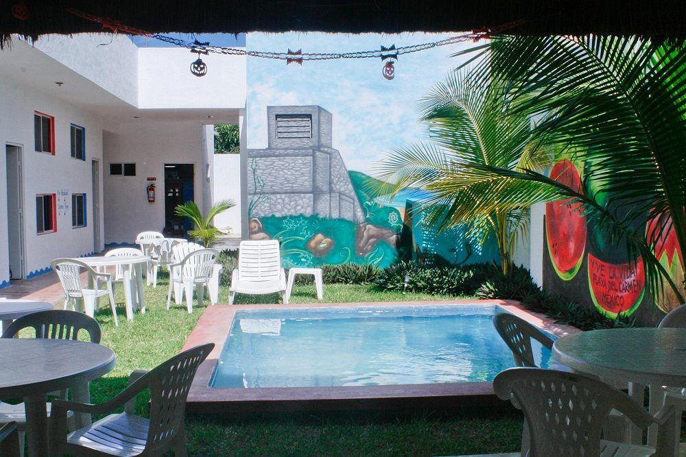 Hostal Vive La Vida Playa del Carmen Eksteriør bilde