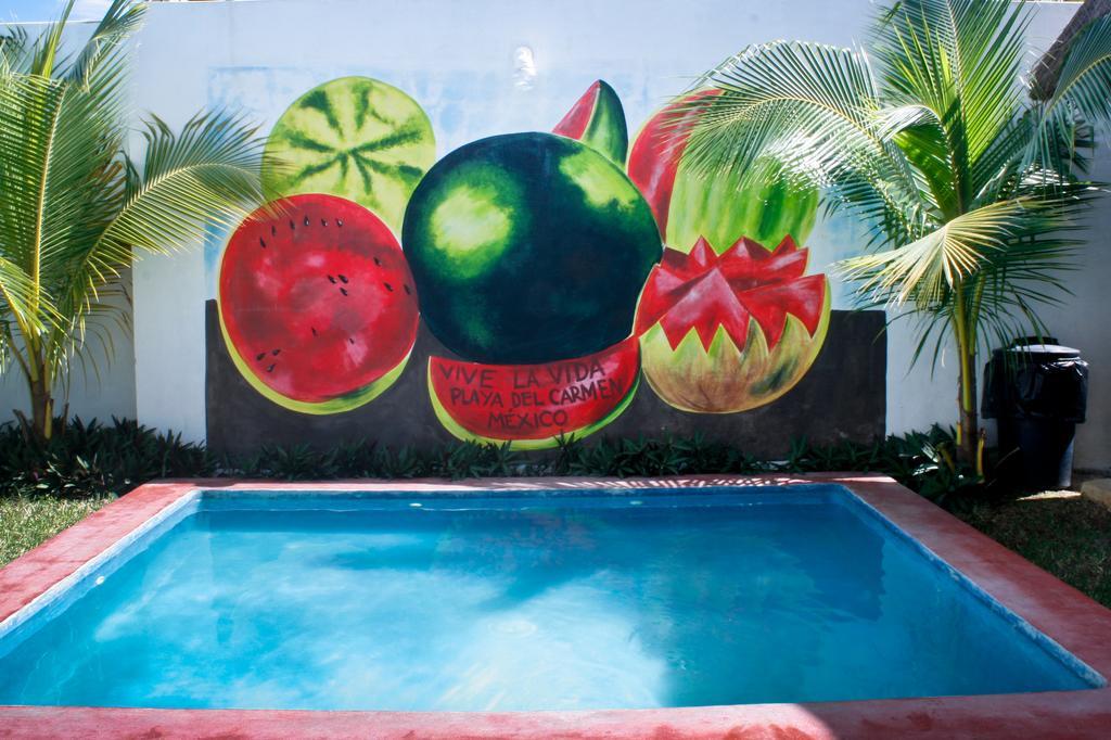 Hostal Vive La Vida Playa del Carmen Eksteriør bilde